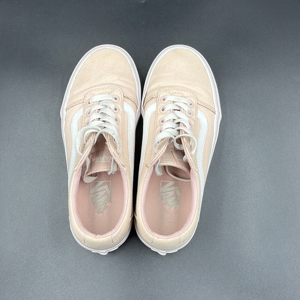 Vans‎ Ward Low Top Pink Canvas Sneakers 500714 Women's Sz 6 - Picture 4 of 11